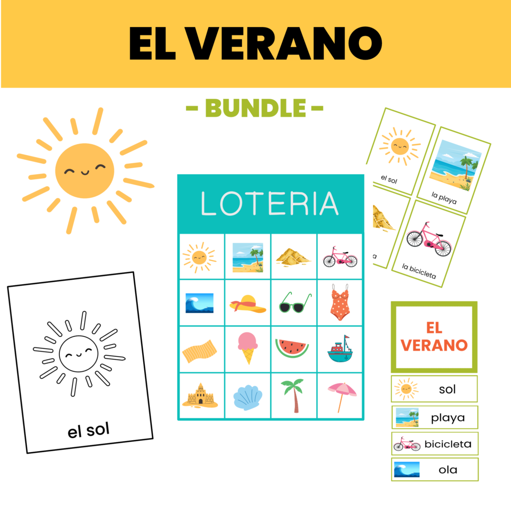 Verano en español bundle